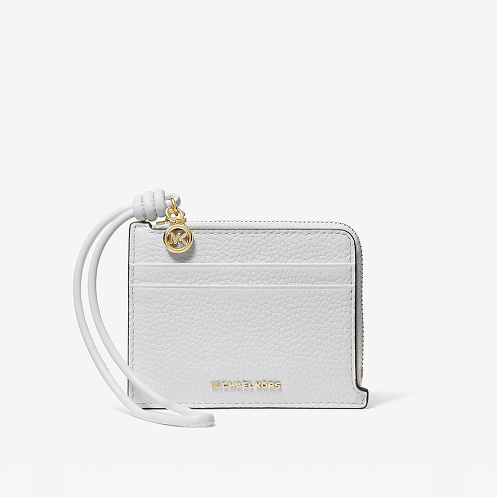 新品 MICHAEL KORS ケース 定期入れ 小銭入れ財布 ホワイト カードケース・名刺入れ