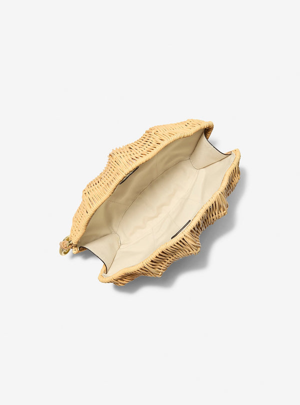 SHELLY ラタン クラッチ