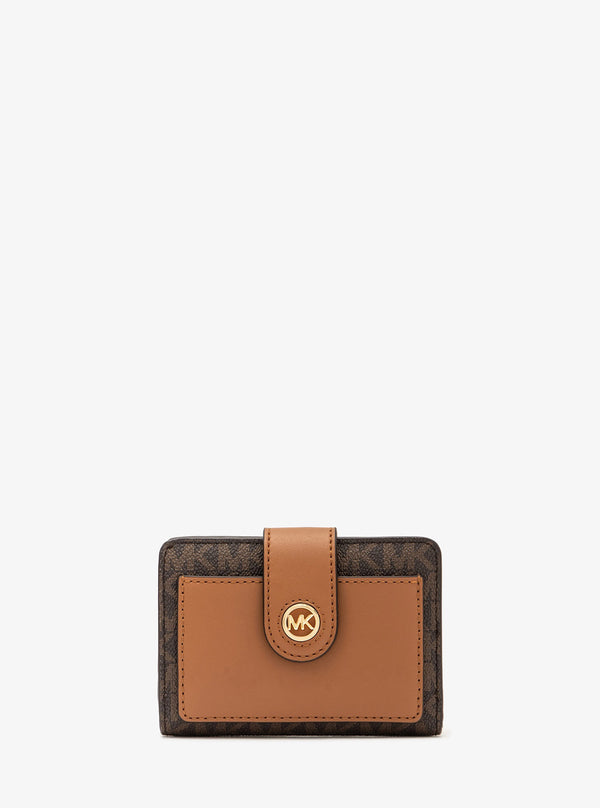 MK CHARM タブ コンパクト ポケット ウォレット スモール - MKシグネチャー