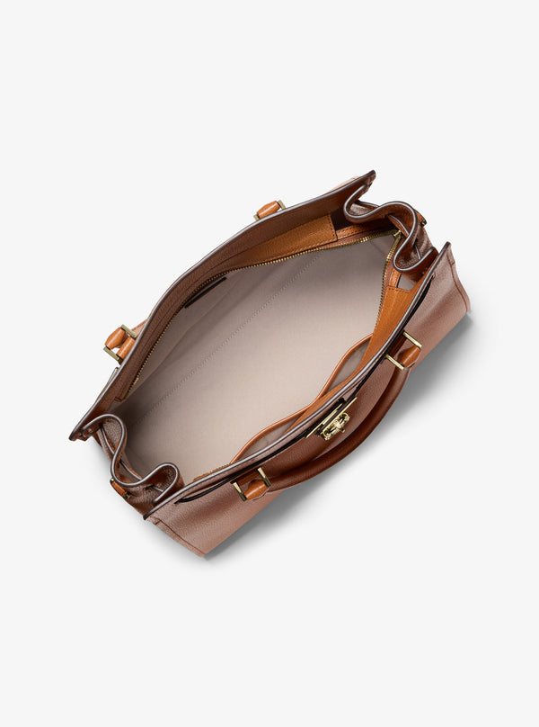 HAMILTON MODERNE レザー サッチェル ラージ
