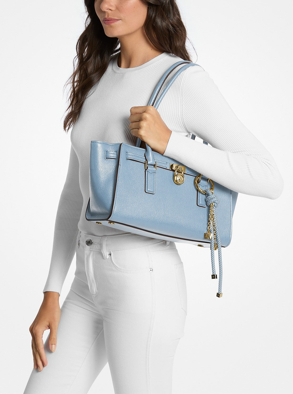 HAMILTON MODERNE ショルダー トート ウィズ チャーム スモール