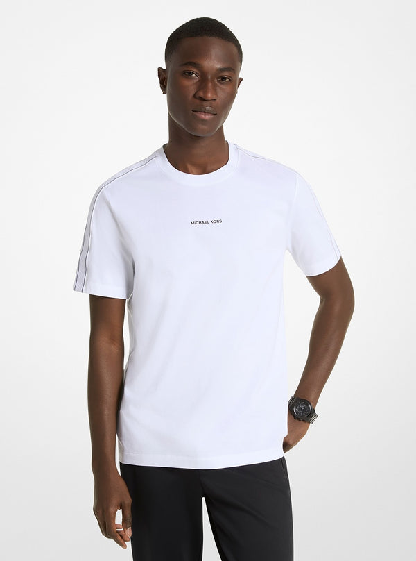 ロゴ テープ コットン Tシャツ