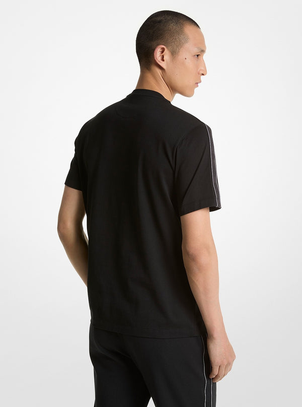 ロゴ テープ コットン Tシャツ