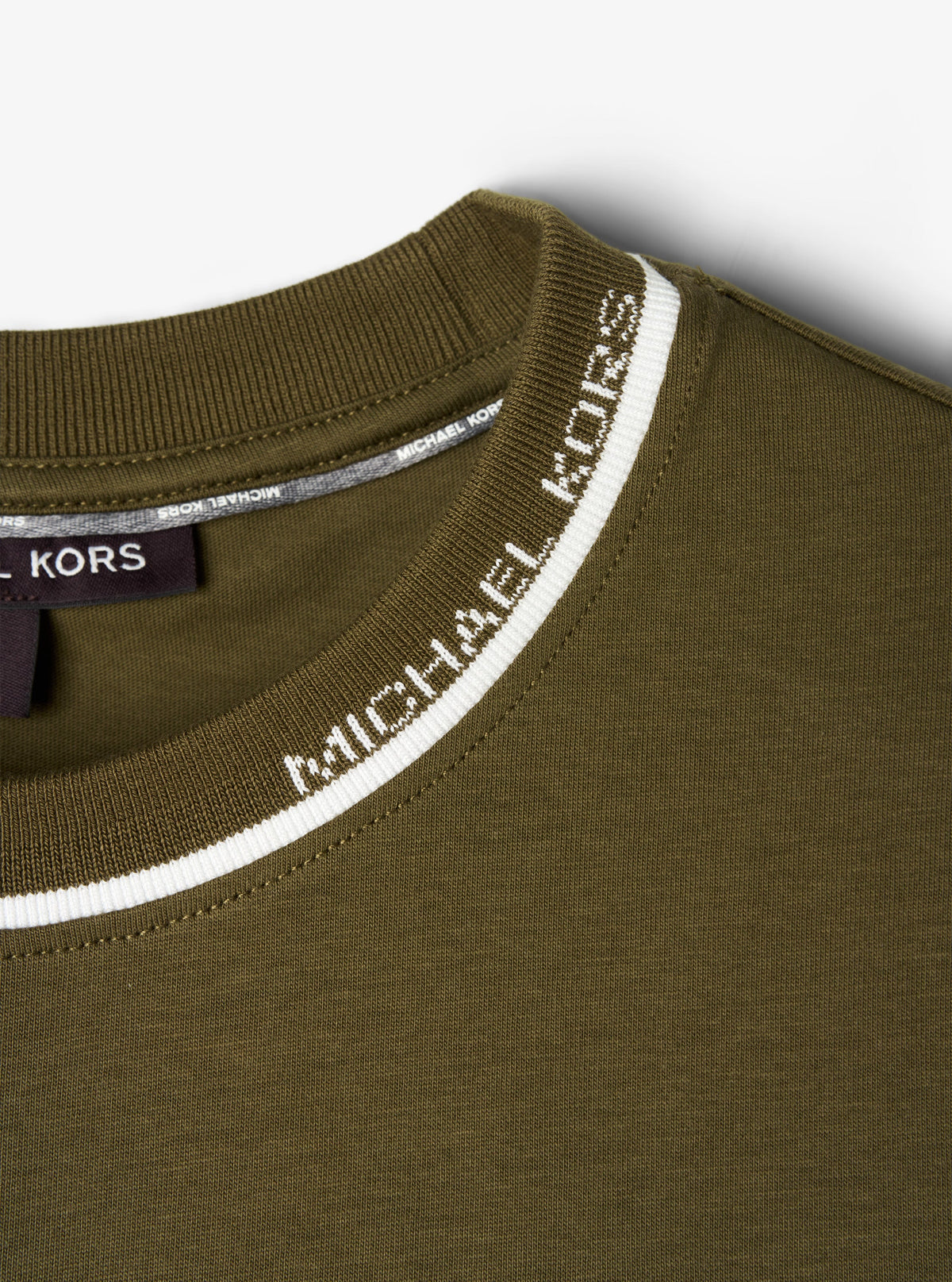 ロゴ リブ Tシャツ