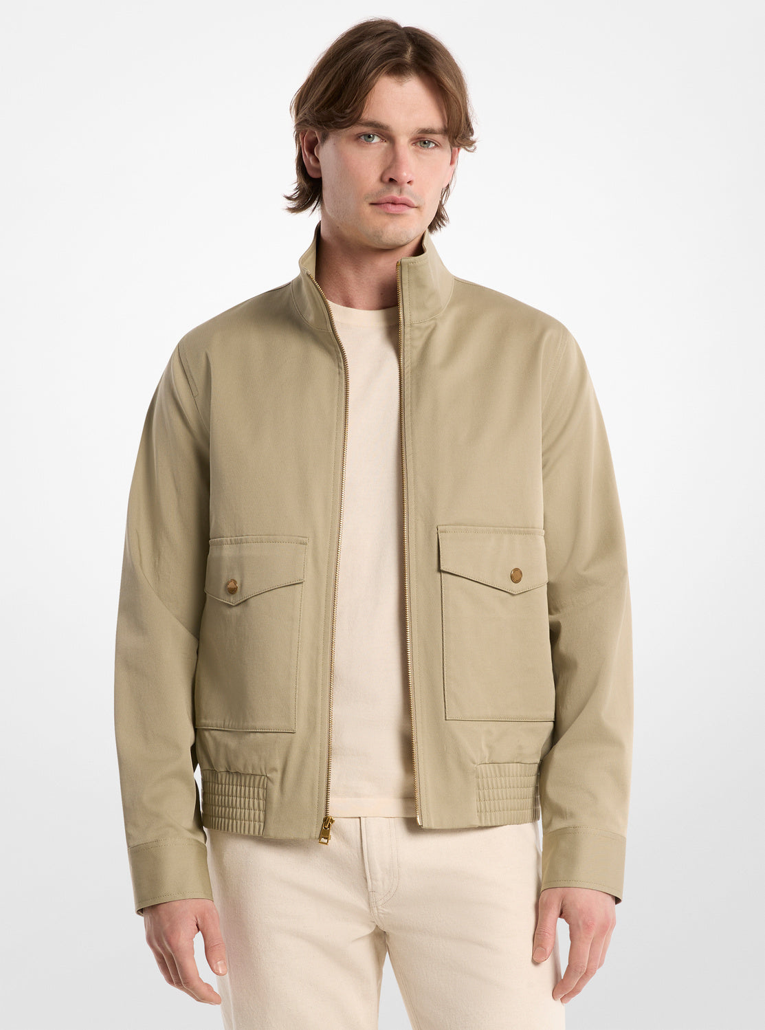 HARRINGTON ストレッチコットン ボンバージャケット
