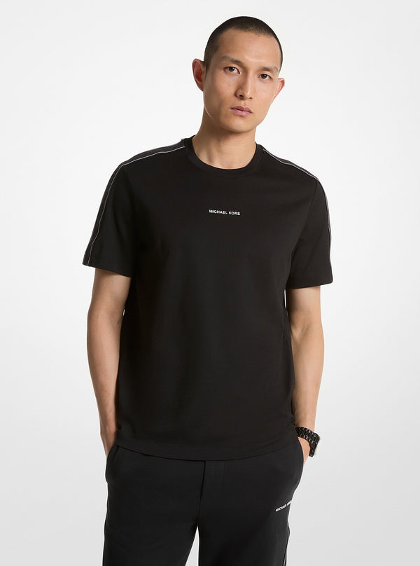 ロゴ テープ コットン Tシャツ
