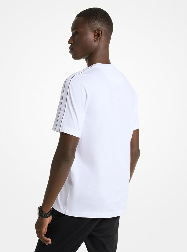 ロゴ テープ コットン Tシャツ