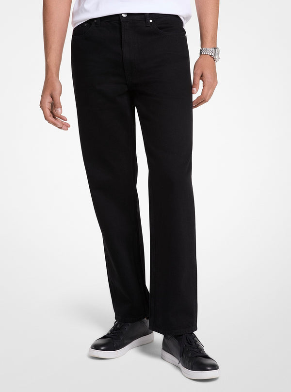 FINN ストレートフィット ストレッチ デニム ジーンズ