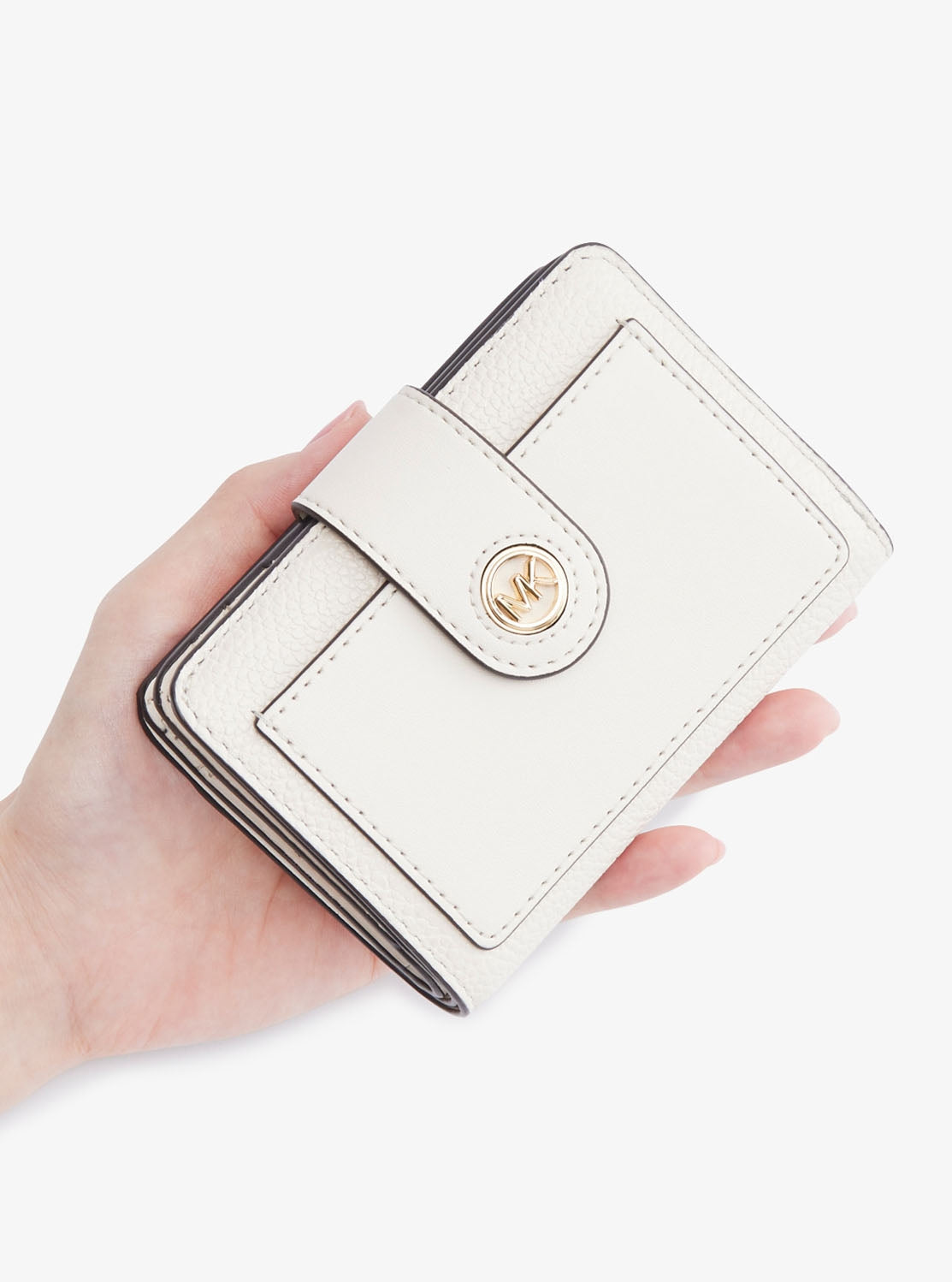 MK CHARM タブ コンパクト ポケット ウォレット スモール - MKシグネチャー