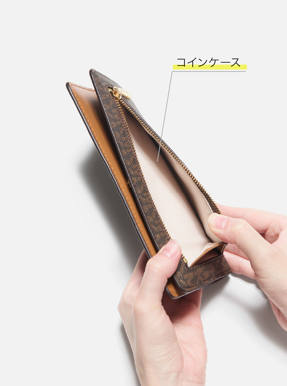 BRYANT スリム スナップ ウォレット ラージ - MKシグネチャー