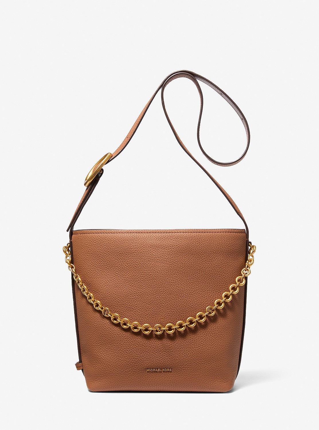 NOLITA ペブルレザー チェーン バケット トートバッグ スモール