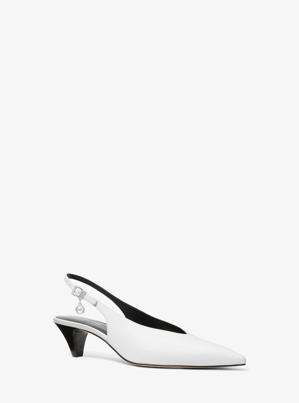 TONYA レザー スリングバッグ パンプス