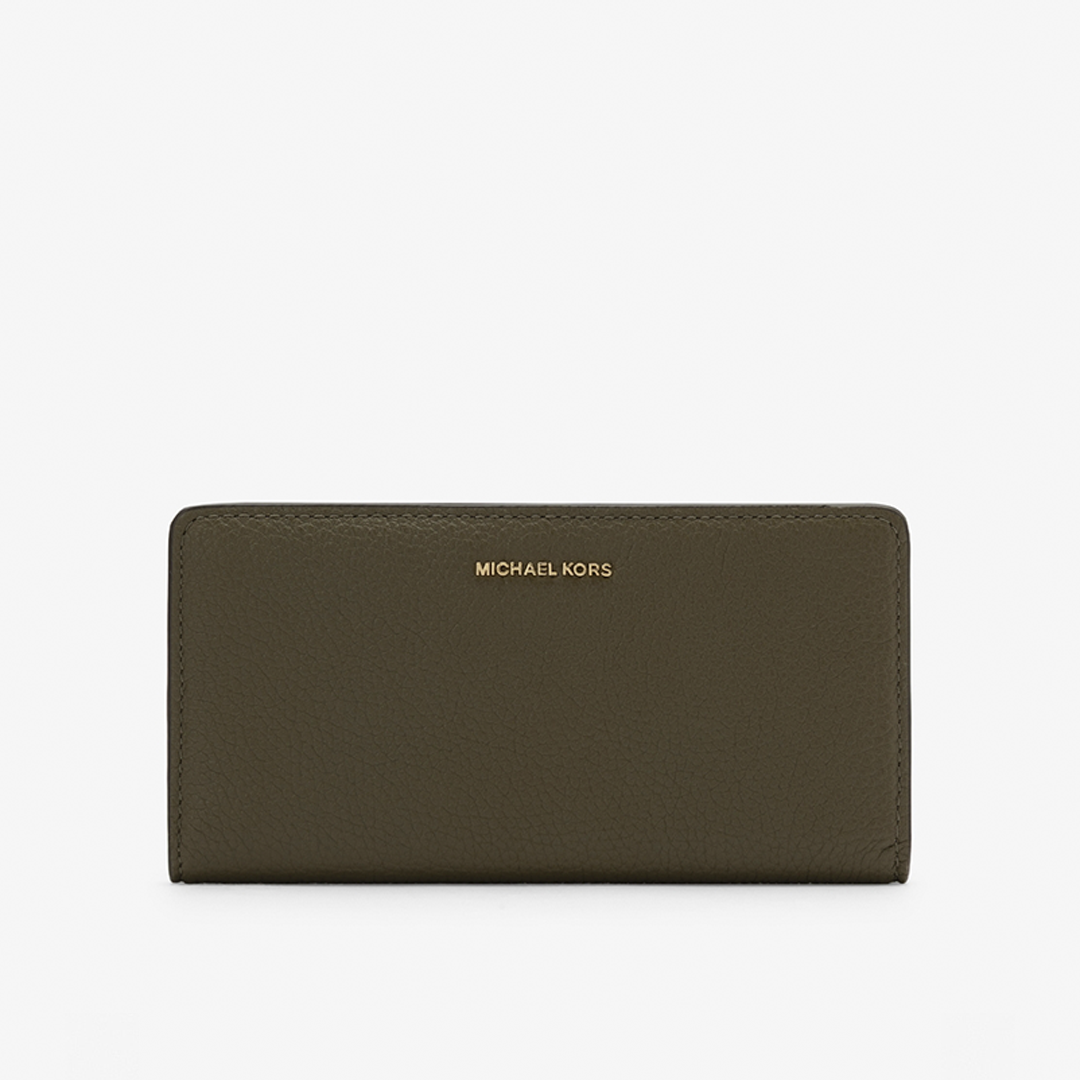 ［⭐︎とも⭐︎］Michael Kors 長財布　レザー　　エンボスロゴ 長財布 - 財布・革小物 - ウィメンズ┃マイケル・コース(MICHAEL KORS