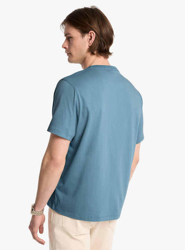 ロゴ チャーム コットン ジャージー Tシャツ