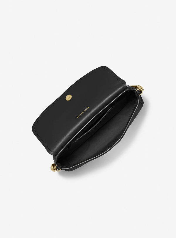 NOLITA ペブルレザー フラップ チェーン クロスボディ スモール