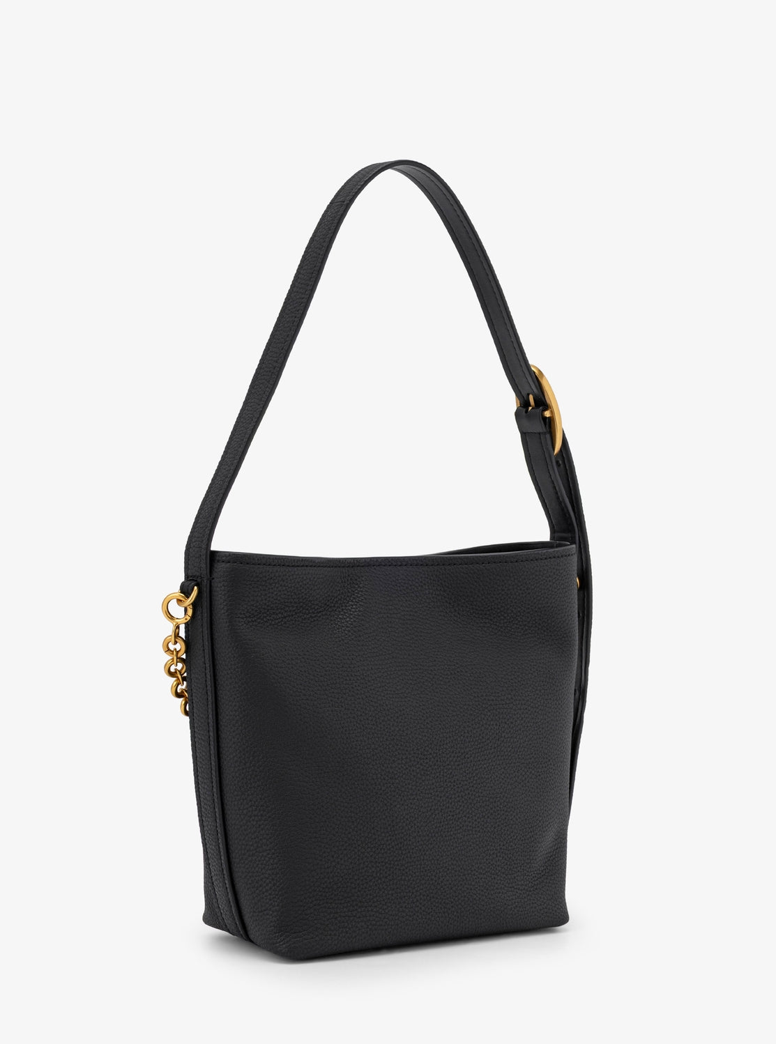 NOLITA ペブルレザー チェーン バケットバッグ ショルダートート スモール