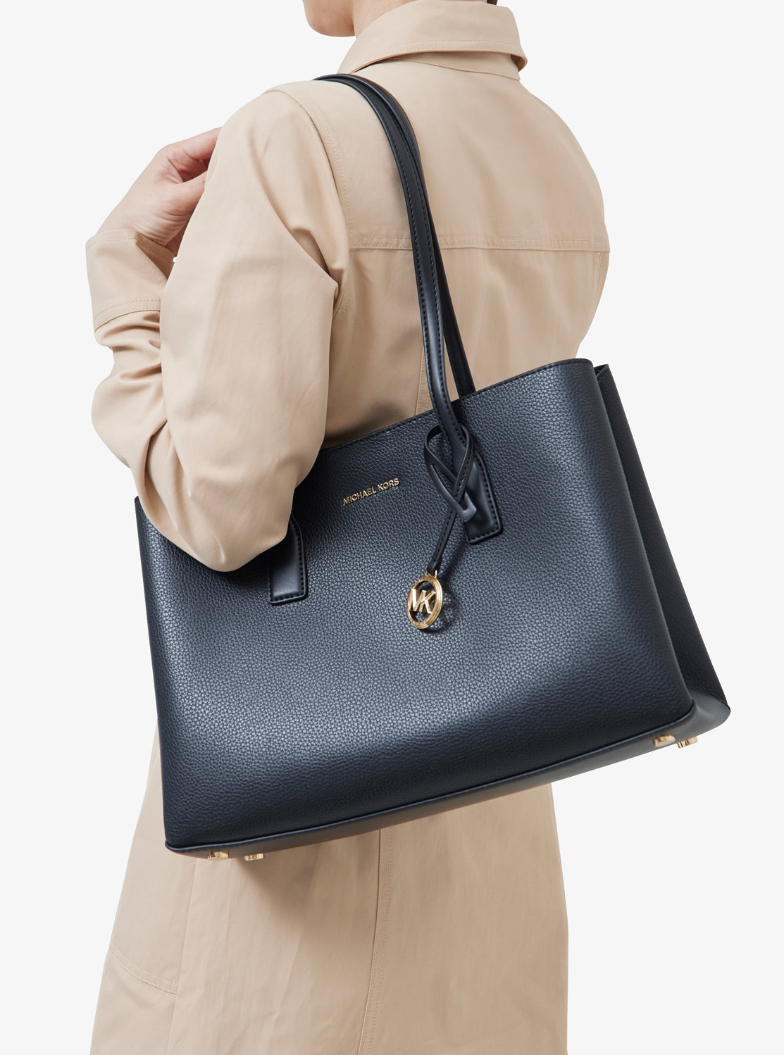 MICHAELKORS マイケルコース ペブルレザー RUTHIEトートバッグ RUTHIE ペブルレザー トート ミディアム