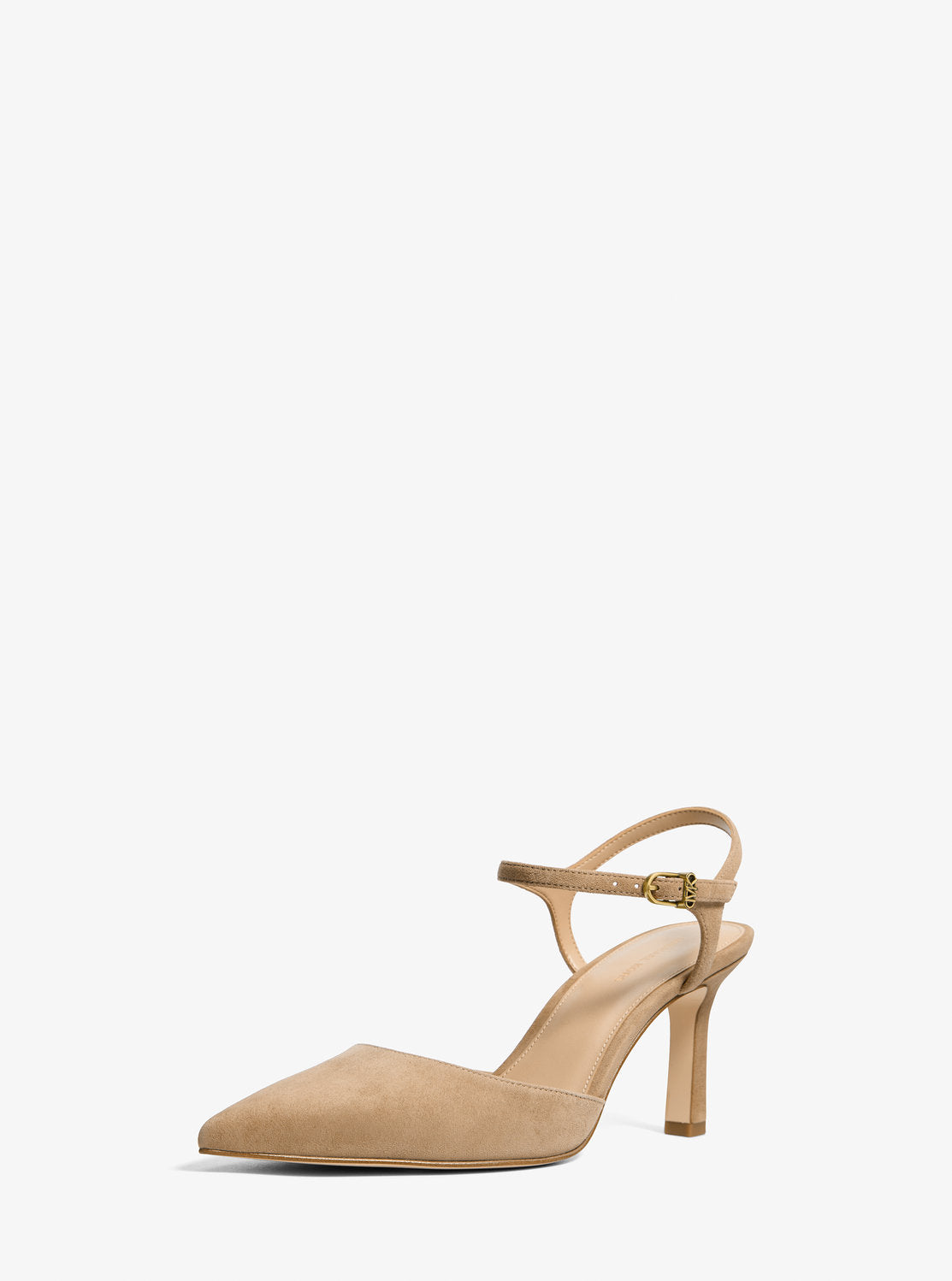AMARA スエード スリングバッグ パンプス