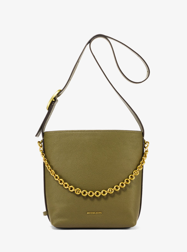 NOLITA ペブルレザー チェーン バケット トートバッグ スモール