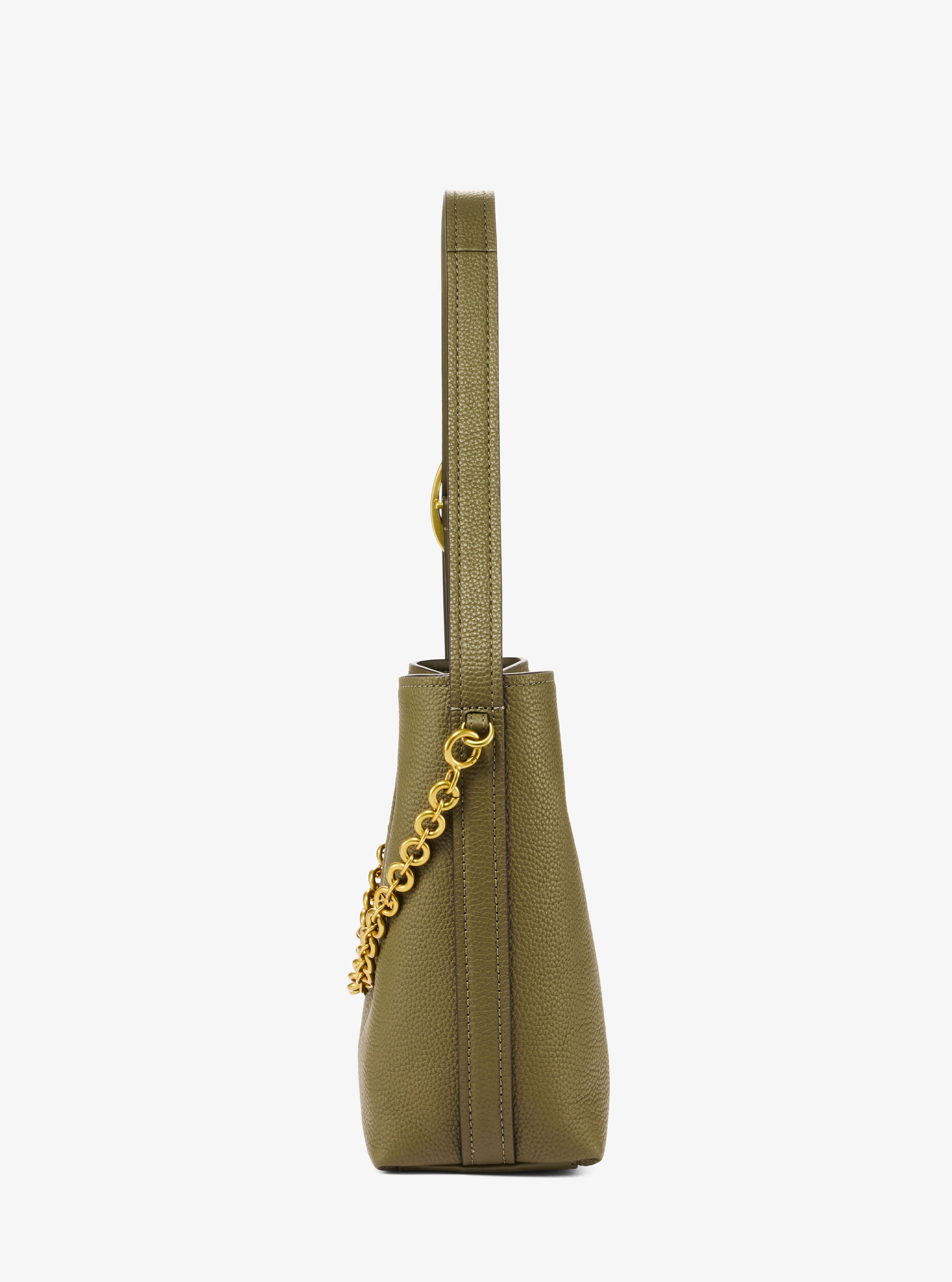 NOLITA ペブルレザー チェーン バケット トートバッグ スモール