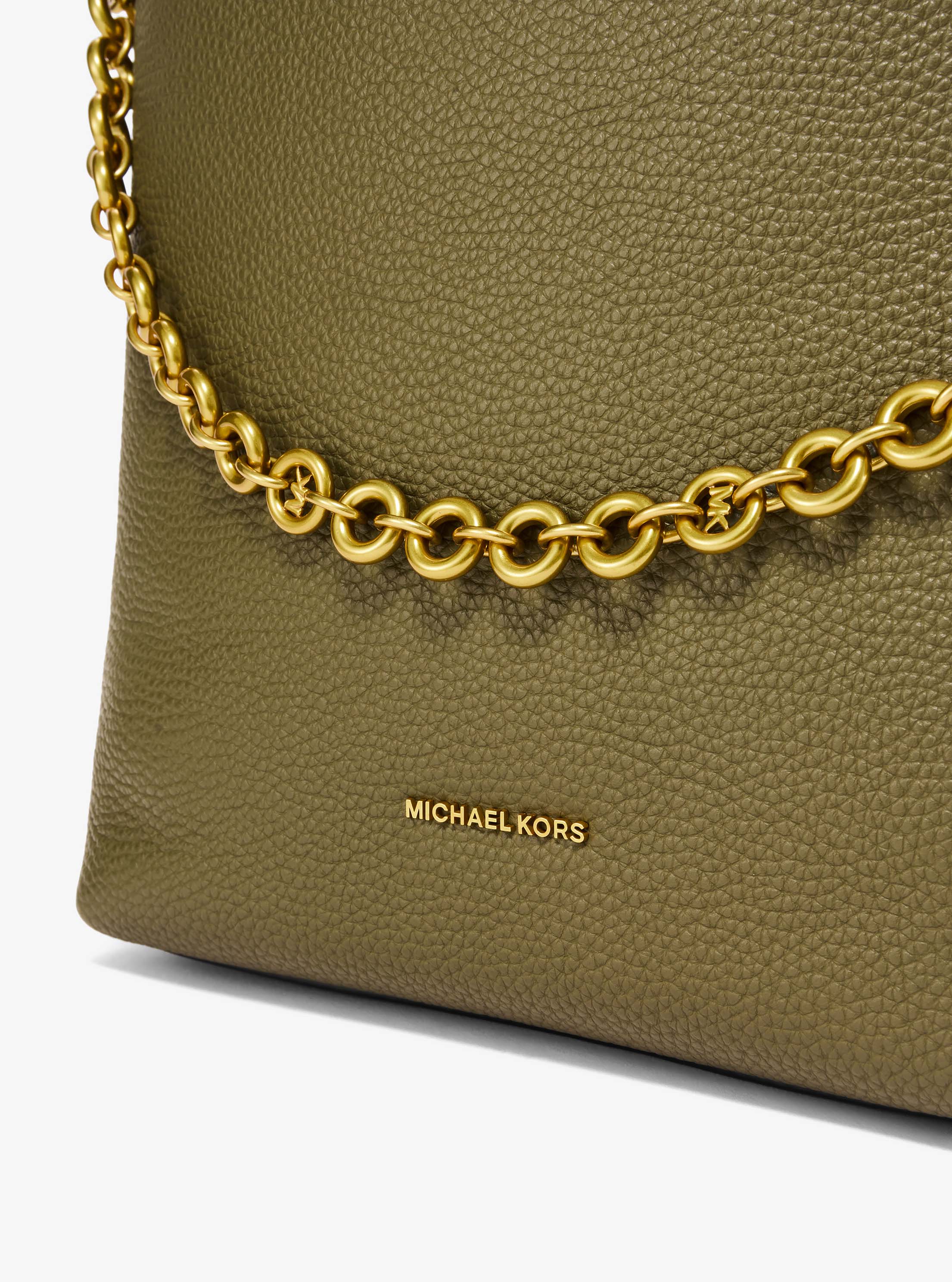 NOLITA ペブルレザー チェーン バケット トートバッグ スモール