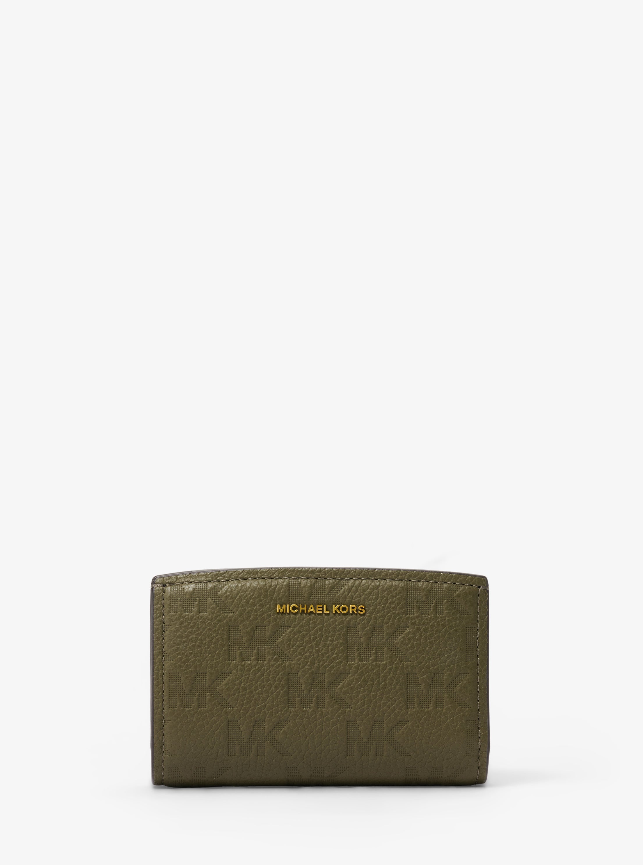 ［⭐︎とも⭐︎］Michael Kors 長財布　レザー　　エンボスロゴ BRYANT ロゴエンボスレザー ウォレット ミディアム