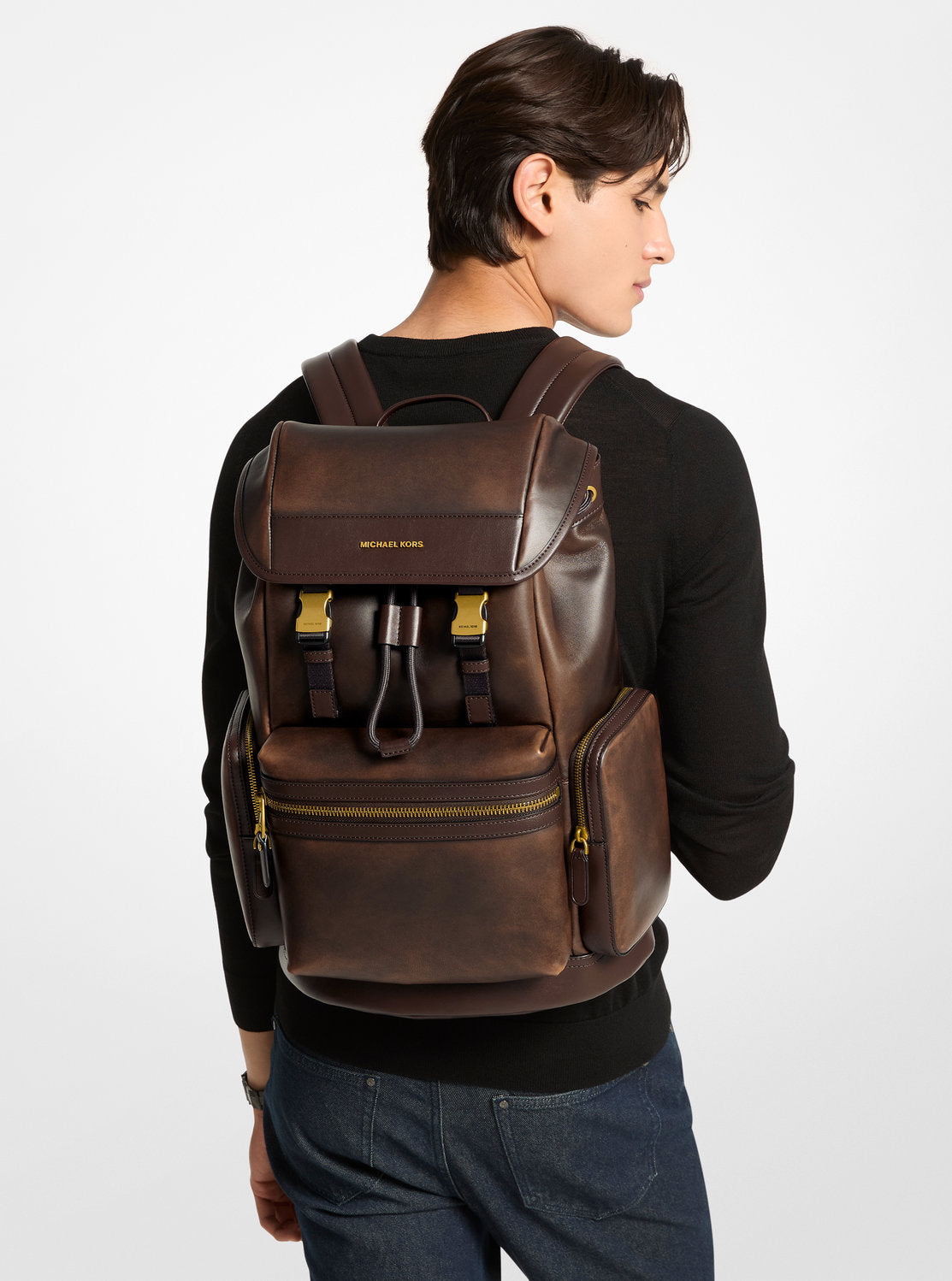 HUDSON バーニッシュレザー バックパック