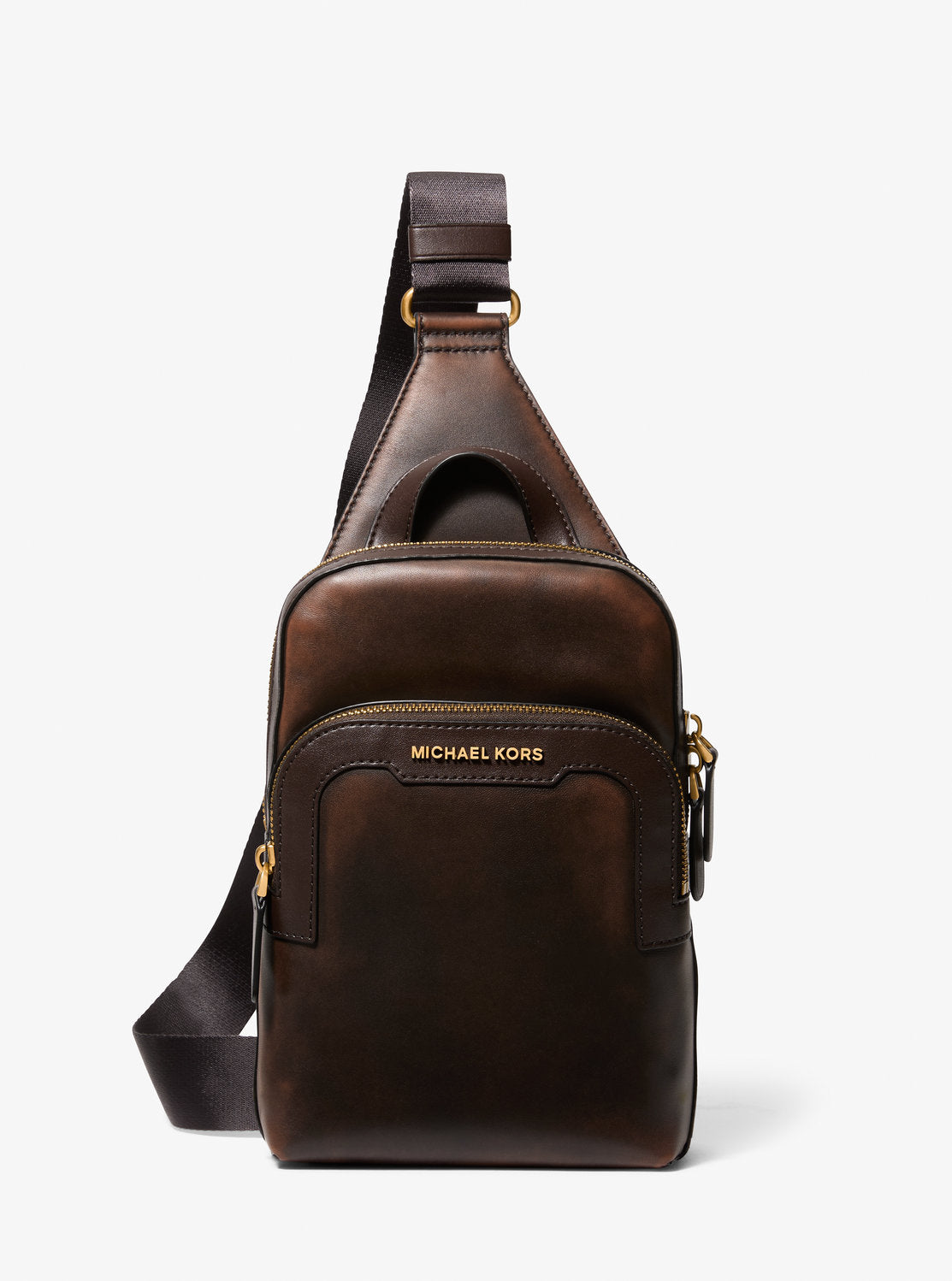 HUDSON バーニッシュレザー スリングパック