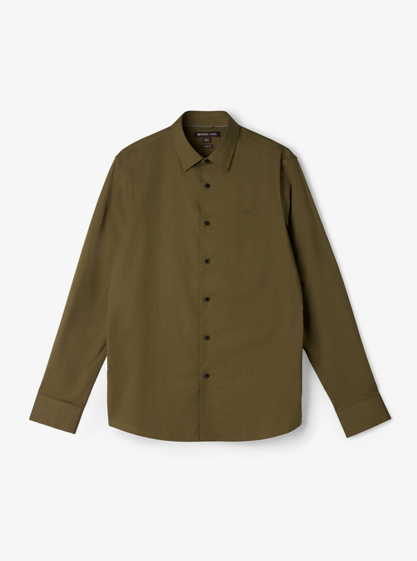 ロングスリーブ クラシック コットン シャツ