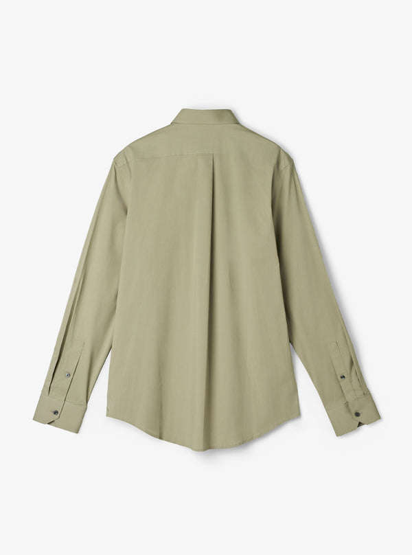 ロングスリーブ クラシック コットン シャツ