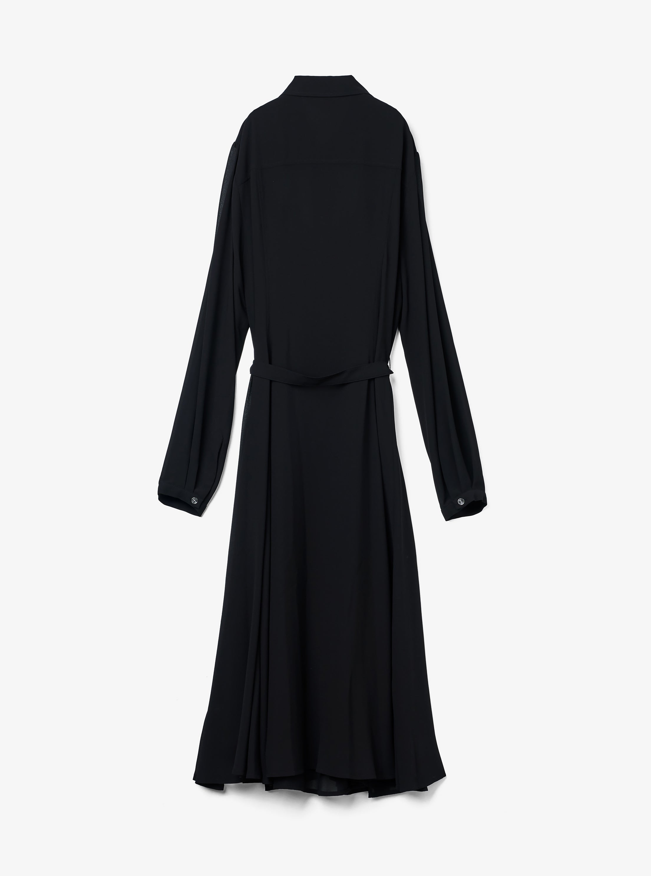 ロングスリーブ シャツドレス