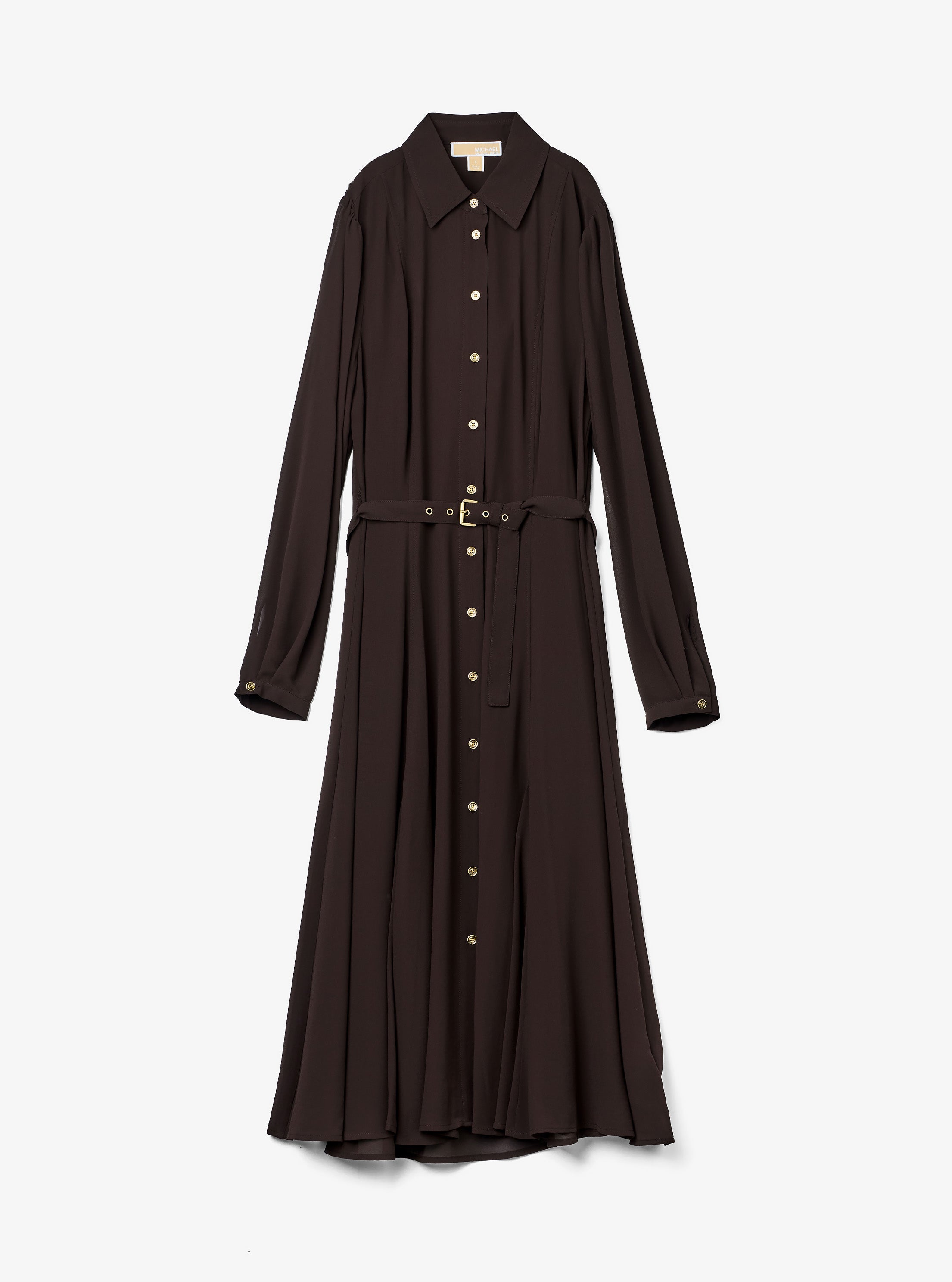 ロングスリーブ シャツドレス