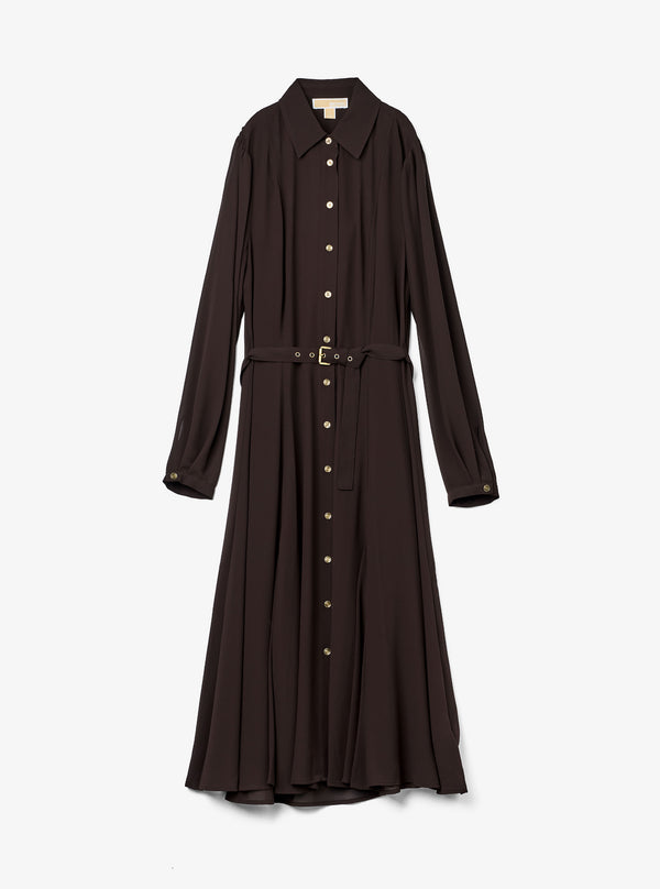ロングスリーブ シャツドレス
