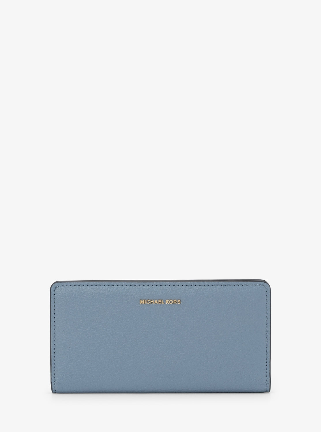 新品 未使用SIN SIN 長財布 ブルーグレー フルオプション 完売！レザー BRYANT ペブルレザー スリム スナップ ウォレット ラージ