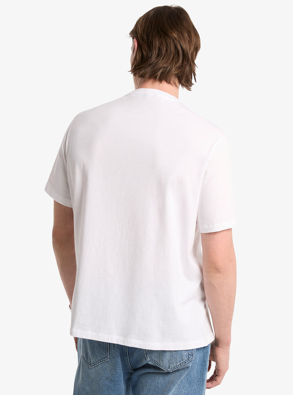 ロゴ チャーム コットン ジャージー Tシャツ