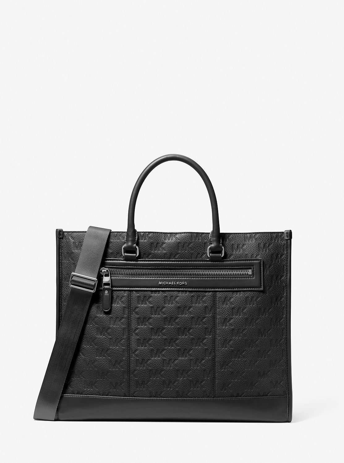 JET SET ロゴエンボス レザー トートバッグ
