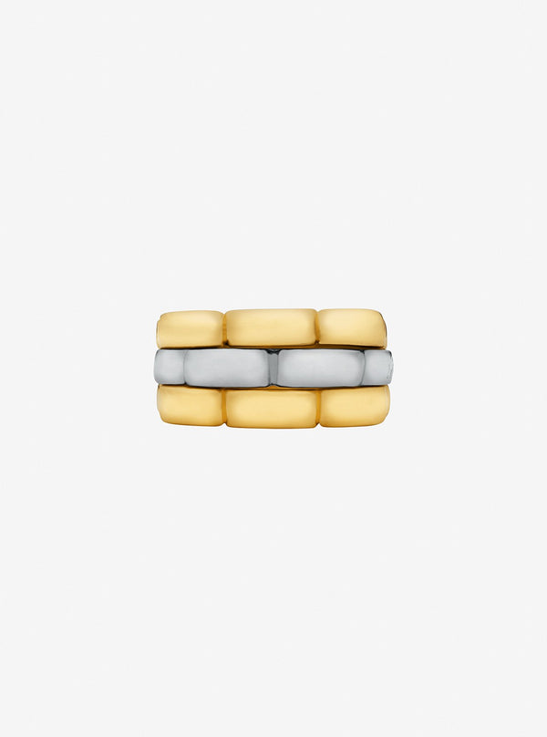 MK STATEMENT LINK ツートーン 3 リンク リング